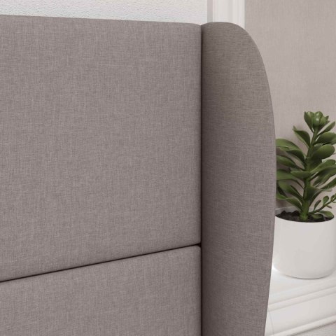 UCHO GŁOWY BEŻOWY 80X23X6CM TKANINA