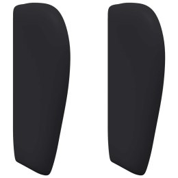 UCHO GŁOWY CZARNY 40X23X6CM PVC