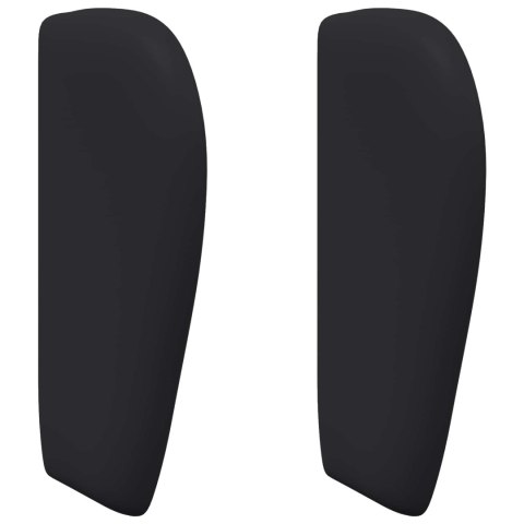 UCHO GŁOWY CZARNY 40X23X6CM PVC