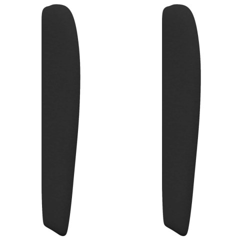 UCHO GŁOWY INNY CZARNY 80X23X6CM PIANKA I TKANINA