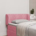 UCHO GŁOWY RÓŻOWY 40X23X6CM AKSAMIT