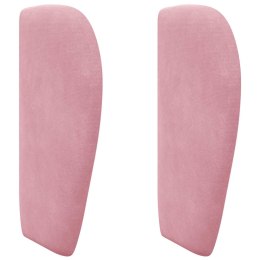 UCHO GŁOWY RÓŻOWY 40X23X6CM AKSAMIT