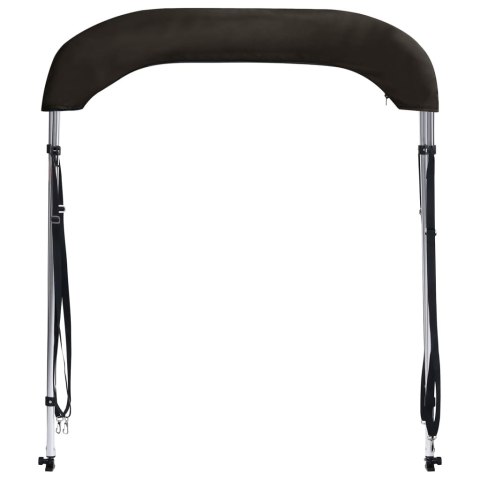 DASZEK BIMINI DO ŁODZI 2 PAŁĄKI CZARNY 150X120X110CM