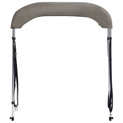 DASZEK BIMINI DO ŁODZI 2 PAŁĄKI SZARY 180X150X110CM