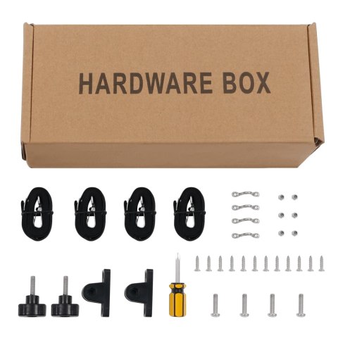 DASZEK BIMINI DO ŁODZI 2 PAŁĄKI SZARY 180X150X110CM