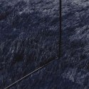 VidaXL Dywan shaggy z długim włosiem, NAVARRA, granatowy, 200x200 cm