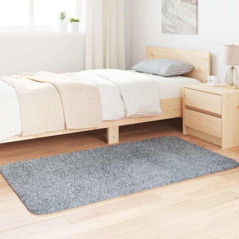 VidaXL Dywan shaggy z długim włosiem, NAVARRA, jasnoszary, 80x150 cm