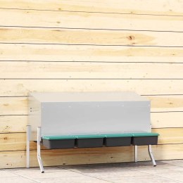 KURNIK LĘGOWY 4 KOMORY Z NOGAMI OCYNKOWANA STAL