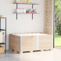 NADSTAWKI PALETOWE 3 SZT. 150X100CM DREWNO SOSNOWE