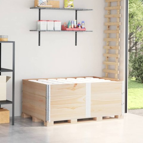 NADSTAWKI PALETOWE 3 SZT. 150X100CM DREWNO SOSNOWE