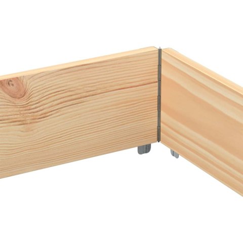 NADSTAWKI PALETOWE 3 SZT. 150X100CM DREWNO SOSNOWE
