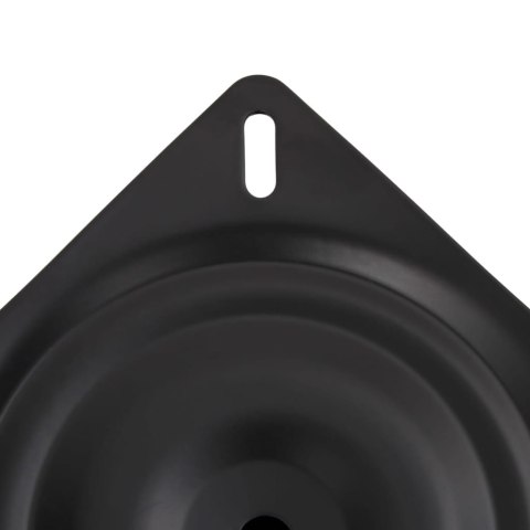 VidaXL Podstawa fotela do łodzi, 18 cm, czarna, stalowa