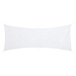 VidaXL Siatka maskująca z torbą do przechowywania, 525x205 cm, biała