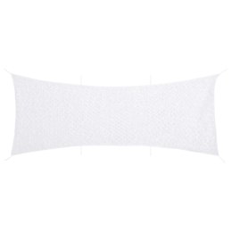 VidaXL Siatka maskująca z torbą do przechowywania, 623x203 cm, biała