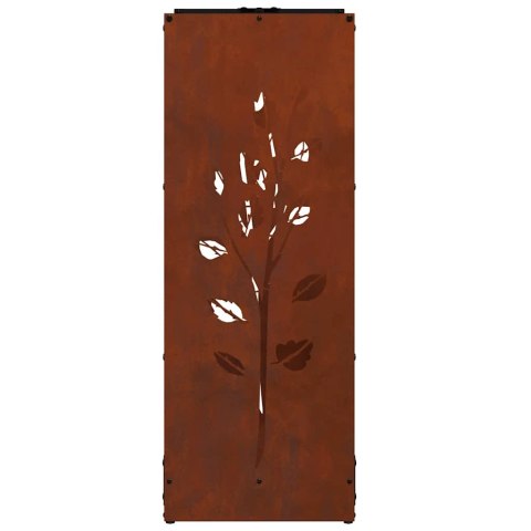 STOJAK NA DREWNO OPAŁOWE 40X30X80CM STAL NIERDZEWNA