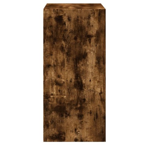 SZAFKA GARDEROBIANA PRZYDYMIONY DĄB 77X48X102CM