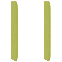 UCHO GŁOWY SZARY 80X16X4CM TKANINA