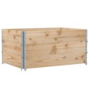 NADSTAWKI PALETOWE 3 SZT. 120X80CM DREWNO SOSNOWE