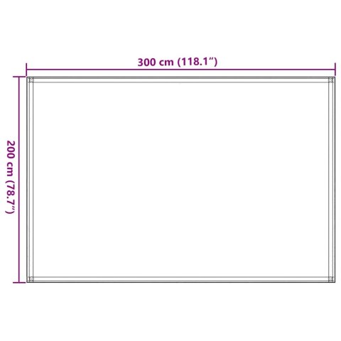 WYKŁADZINA DO NAMIOTU 200X300CM NIEBIESKA HDPE