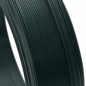 VidaXL Drut naciągowy do ogrodzenia, 250 m, 2,3/3,8 mm, stal, zielony