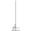 EKRAN PRYWATNOŚCI OLIWKOWY 100X50X180CM STAL