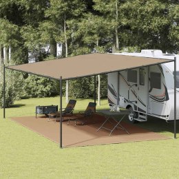 WYKŁADZINA DO NAMIOTU KOLOR TAUPE 400X700CM HDPE