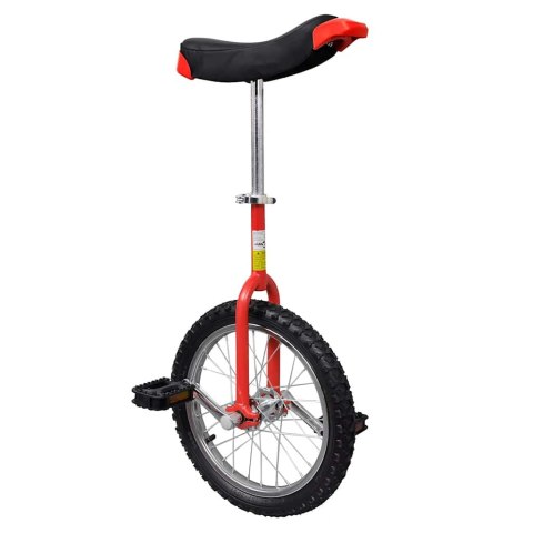 MONOCYKL REGULOWANY CZERWONY 16 INCH