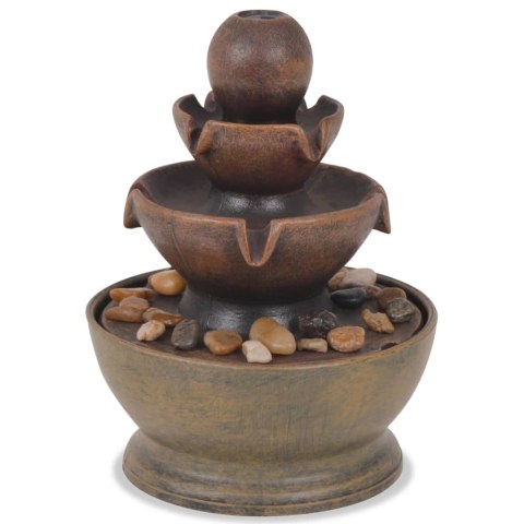 FONTANNA POKOJOWA Z POMPĄ ŻYWICA POLIESTROWA