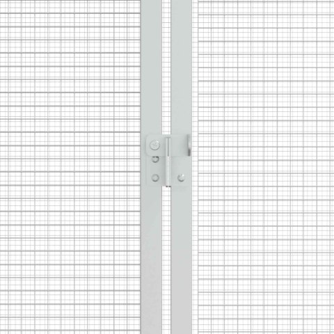 KLATKA DLA PTAKÓW Z PRZECHOWYWANIEM ANTRACYT 630X103X142CM