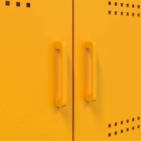 SZAFKA MUSZTARDOWA 100,5X39X79CM STAL