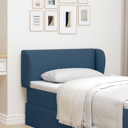 UCHO GŁOWY NIEBIESKI 40X23X6CM TKANINA