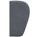UCHO GŁOWY PRZYGASZONY SZARY 40X23X6CM AKSAMIT