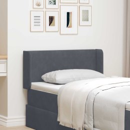 UCHO GŁOWY SZARY 40,5X40,5X4CM AKSAMIT