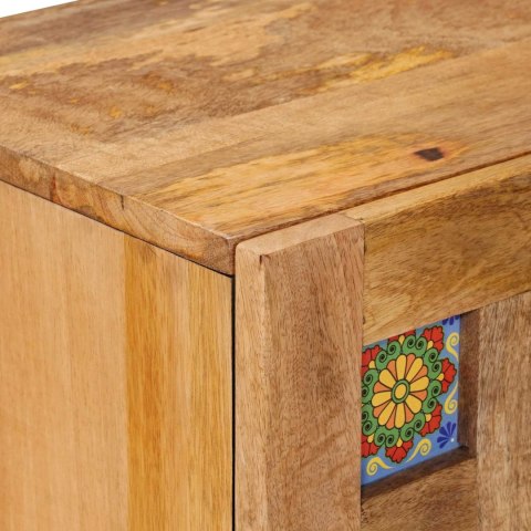 BUFET NATURALNY 60X33,5X75CM DREWNO Z MANGO