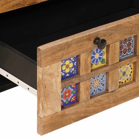 BUFET NATURALNY 60X33X75CM DREWNO Z MANGO