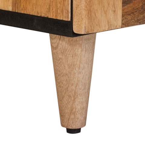 BUFET Z DRZWIAMI NATURALNY 60X33,5X75CM DREWNO Z MANGO