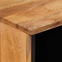 BUFET Z DRZWIAMI NATURALNY 80X33,5X75CM DREWNO Z MANGO