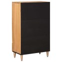 HIGHBOARD NATURALNY 60X33,5X100CM DREWNO Z MANGO