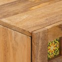 HIGHBOARD NATURALNY 60X33,5X100CM DREWNO Z MANGO