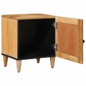 SZAFKA NOCNA NATURALNY 40X33,5X46CM DREWNO Z MANGO