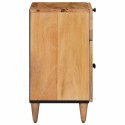 SZAFKA NOCNA NATURALNY 50X33X60CM DREWNO Z MANGO