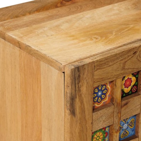 SZAFKA POD TELEWIZOR Z PÓŁKĄ NATURALNY 105X33,5X46CM