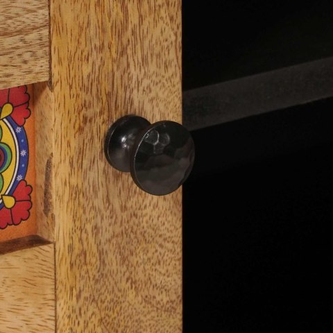 SZAFKA POD TELEWIZOR Z PÓŁKĄ NATURALNY 105X33,5X46CM