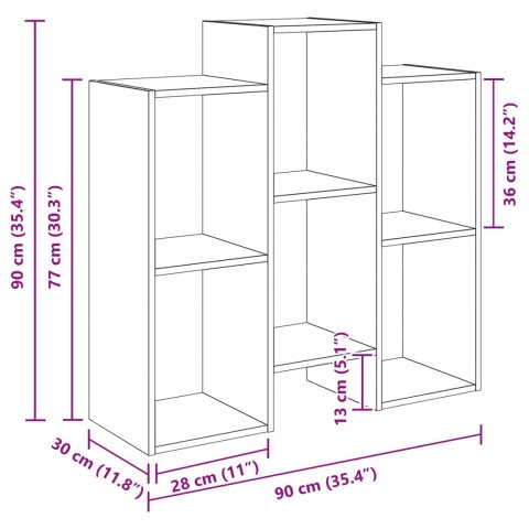 BUFET BIAŁY 90X30X90CM