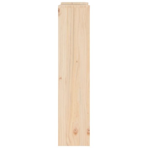 OSŁONA GRZEJNIKA 210X21X85CM LITE DREWNO SOSNOWE