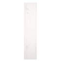 OSŁONA GRZEJNIKA BIAŁA 153X19X84CM LITE DREWNO SOSNOWE
