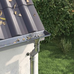 OSŁONA NA LIŚCIE RYNNY 2 PCS SREBRNY 50 MM STAL NIERDZEWNA