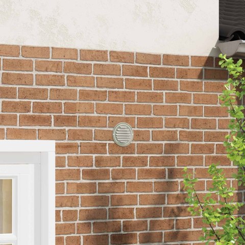 POKRYWY WENTYLACYJNE 4 EL. SREBRNY 80MM STAL NIERDZEWNA