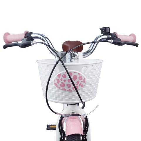 ROWER DZIECIĘCY 18 CALI DLA DZIECI W WIEKU 5-7 LAT JASNY RÓŻ