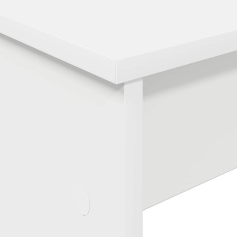 STOJAK NA KEYBOARD BIAŁY 100X32X64CM